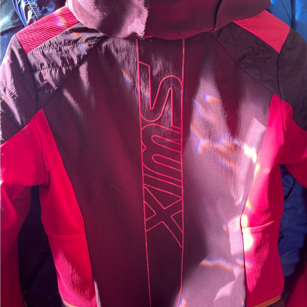 Swix Hot Pink and Burgundy Hooded Nordic Jacket - Picture 2 of 10